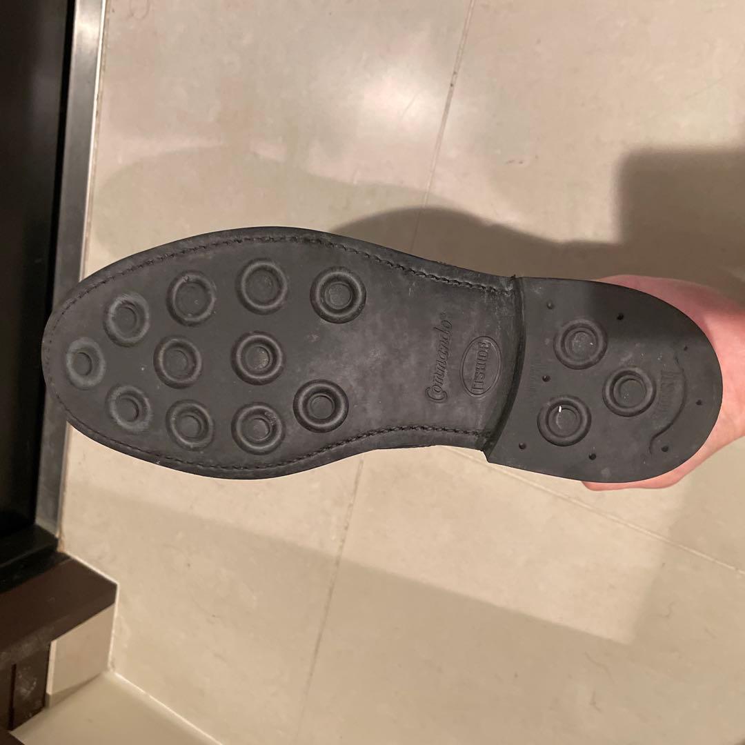 SANDERS プレーントゥ ミリタリーオフィサー UK4 1/2