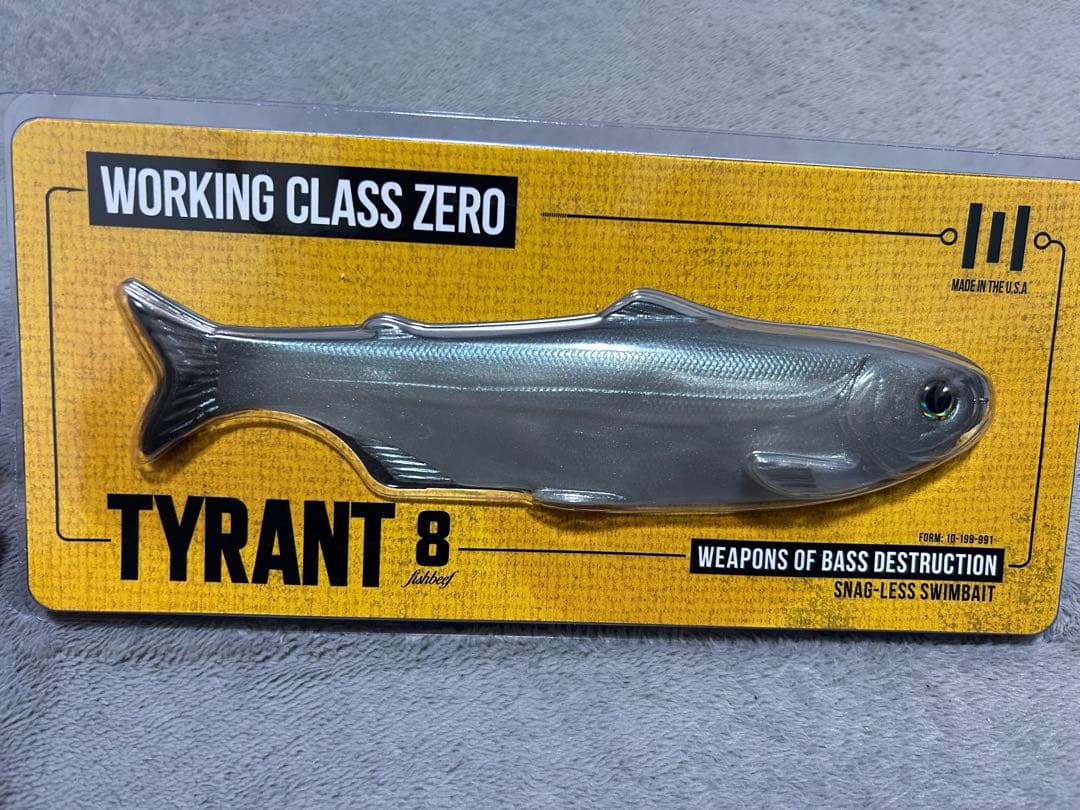 シ*ウ様 ワーキングクラスゼロ　DRT X WCZ Tyrant 8 Lake