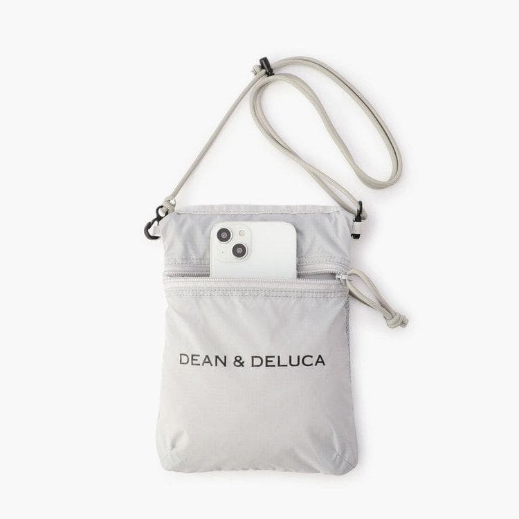 DEAN ＆ DELUCA × BRIEFING サコッシュトート ライトグレー