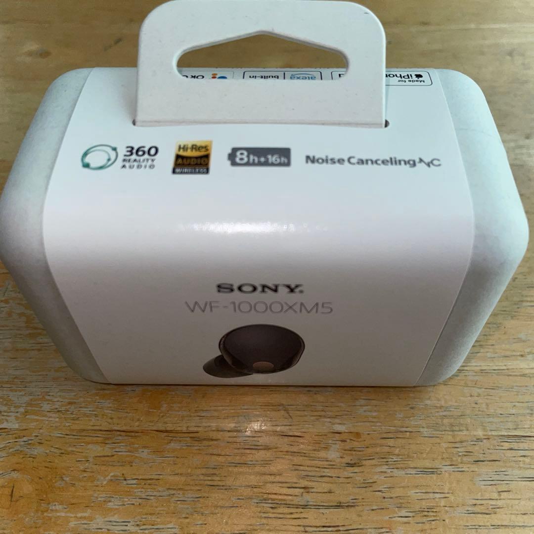 【新品未開封】SONY WF-1000XM5 ワイヤレスイヤフォン　ブラック