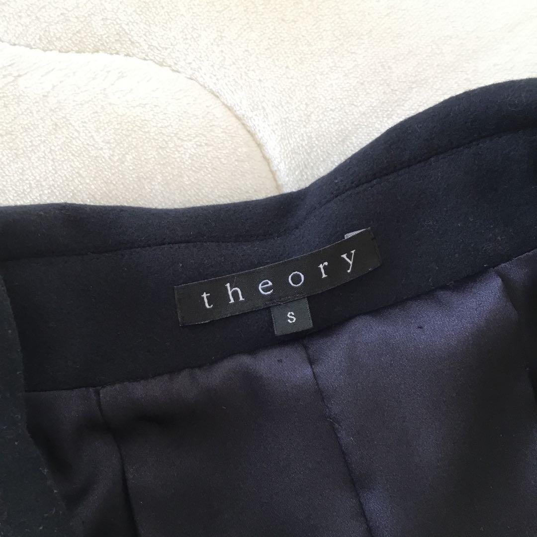 junsky theory コート　紺色　sサイズ 美品