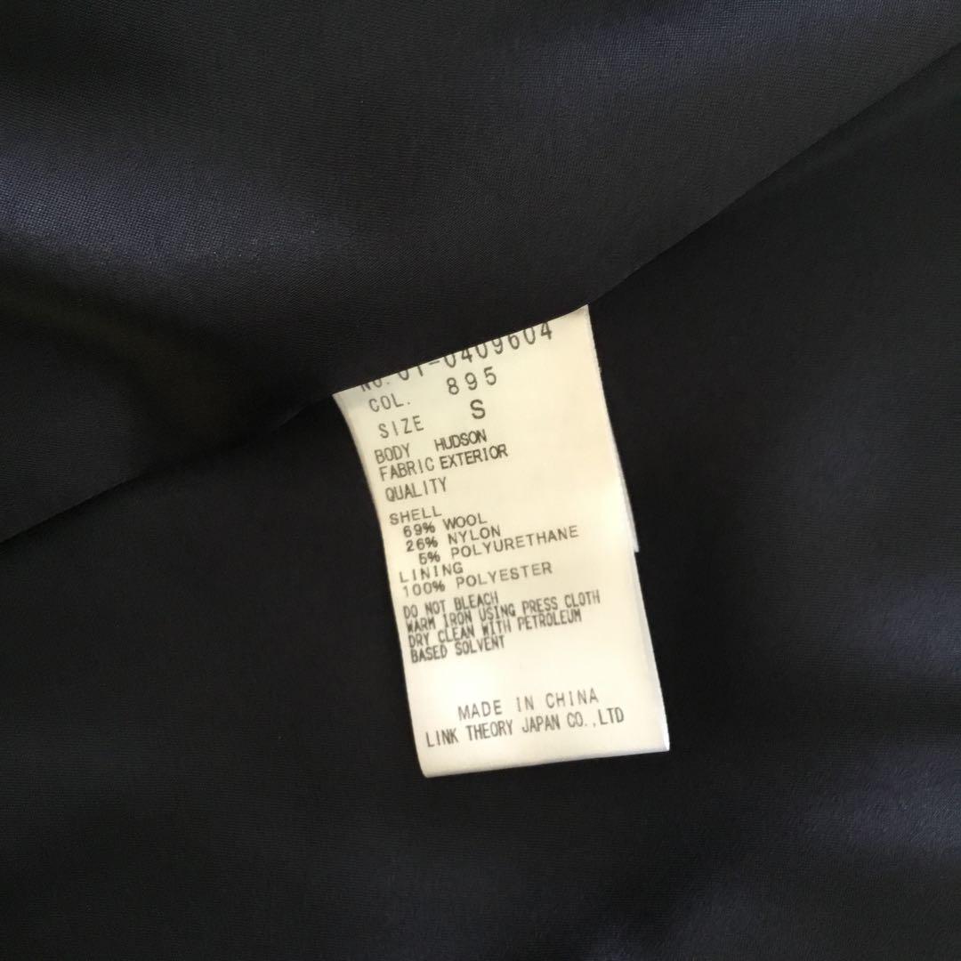 junsky theory コート　紺色　sサイズ 美品