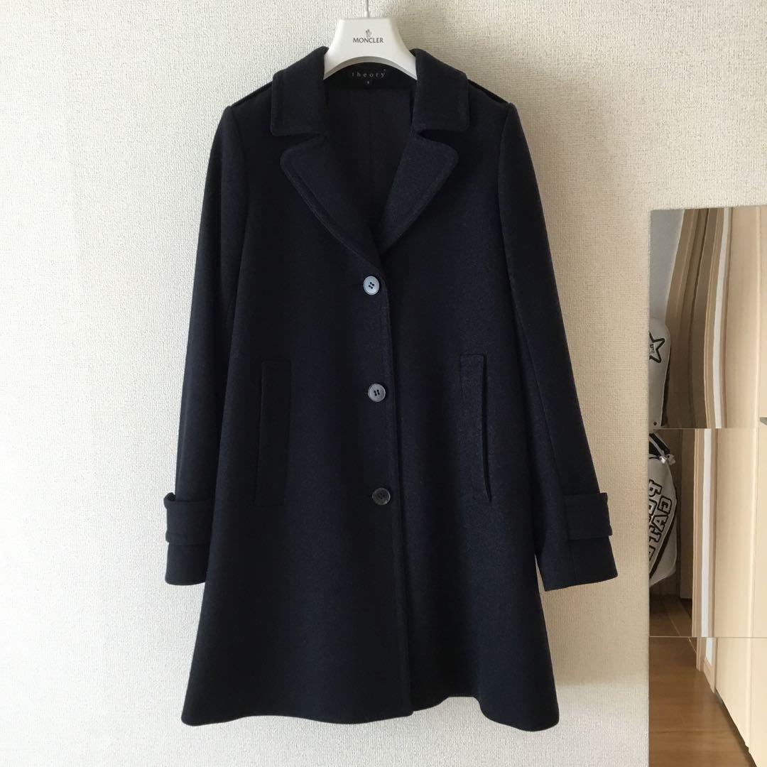 junsky theory コート　紺色　sサイズ 美品