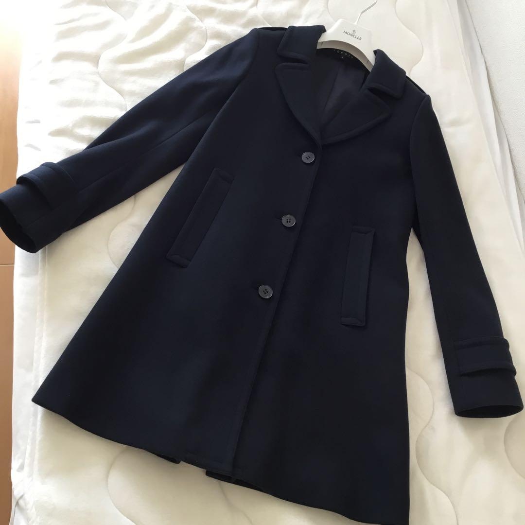 junsky theory コート　紺色　sサイズ 美品