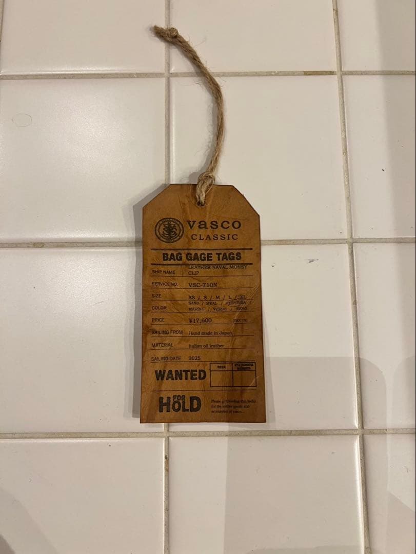 vasco マネークリップ