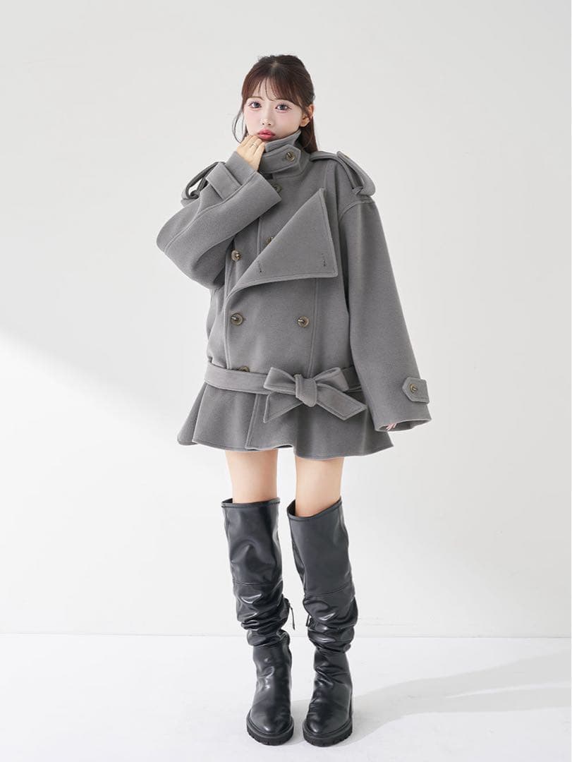 Darich ドロップショルダージャケットコート