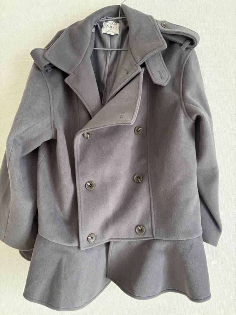 Darich ドロップショルダージャケットコート