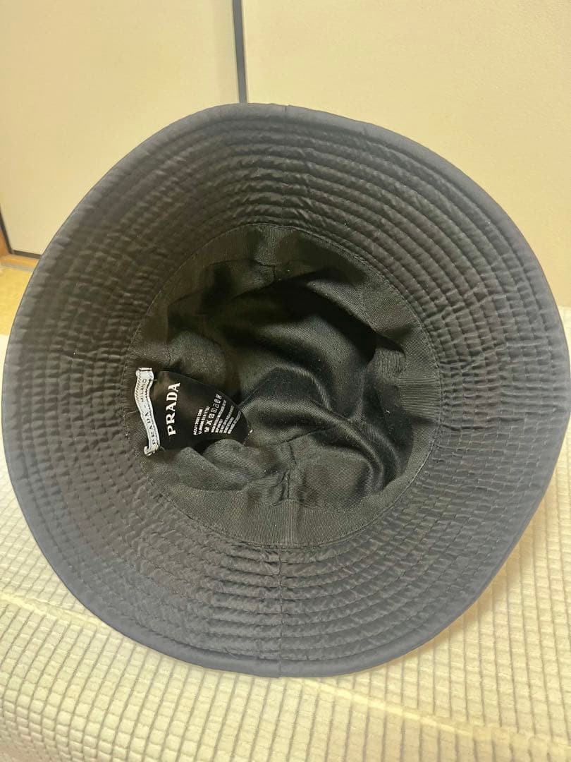 PRADA バケットハット ブラック