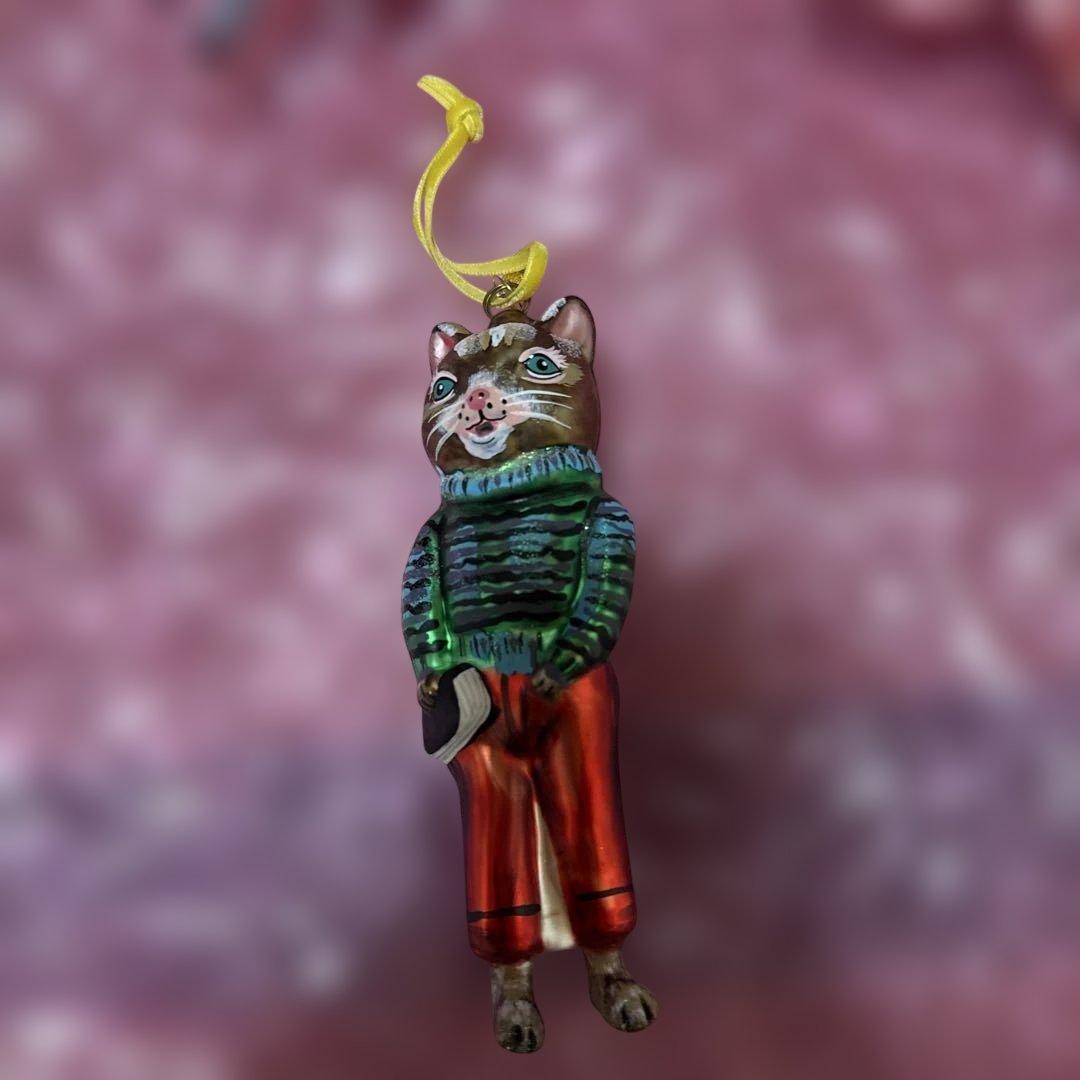 H.P.FRANCE購入　ネコ　オーナメント4個セット売り