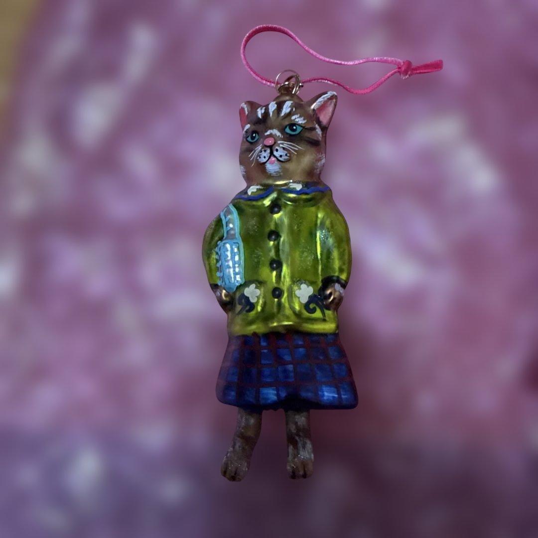 H.P.FRANCE購入　ネコ　オーナメント4個セット売り