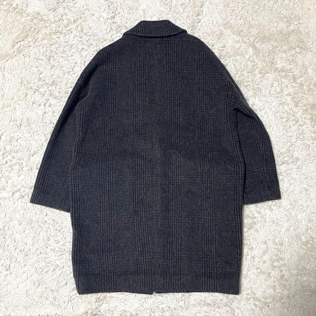 Deuxieme Classe ドゥーズィエムクラス　シャギーチェックコート