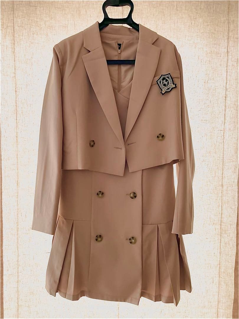 ラブトキ　ボレロ 付ワンピース　卒業式　卒服　ドレスカバー付