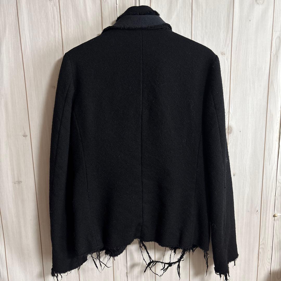 00sオールドトリココムデギャルソン「スクエア期」縮絨カットオフ再構築ジャケット