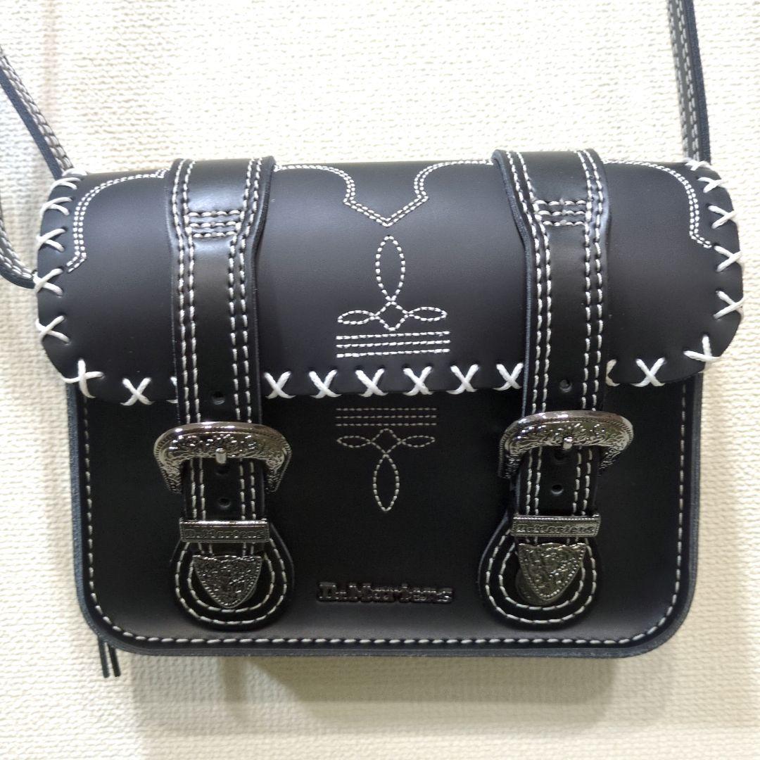 【希少】ドクターマーチン　ゴシックアメリカーナ　7インチ サッチェル バッグ