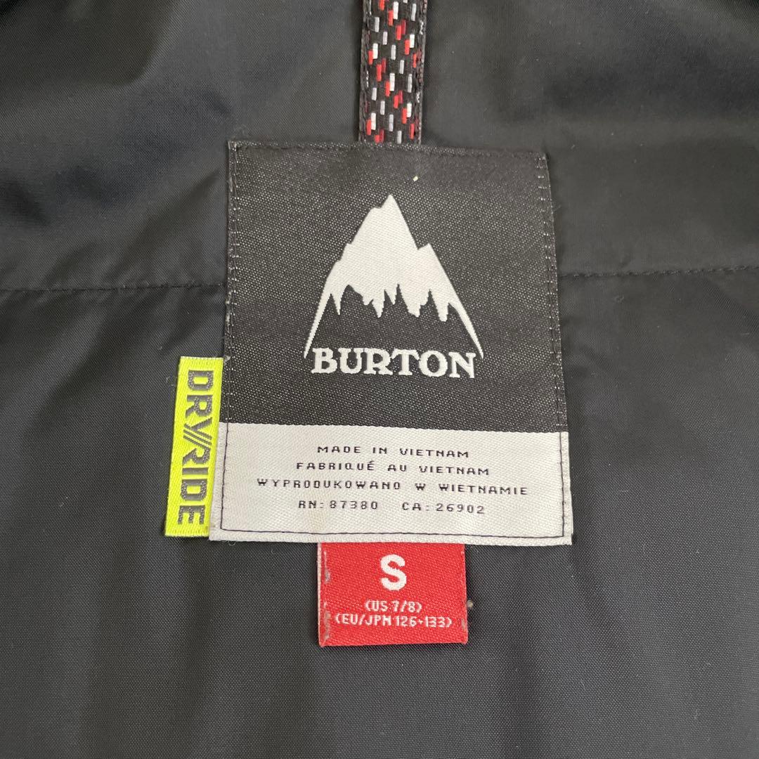 BURTON スノボウェア キッズ S 上下セット