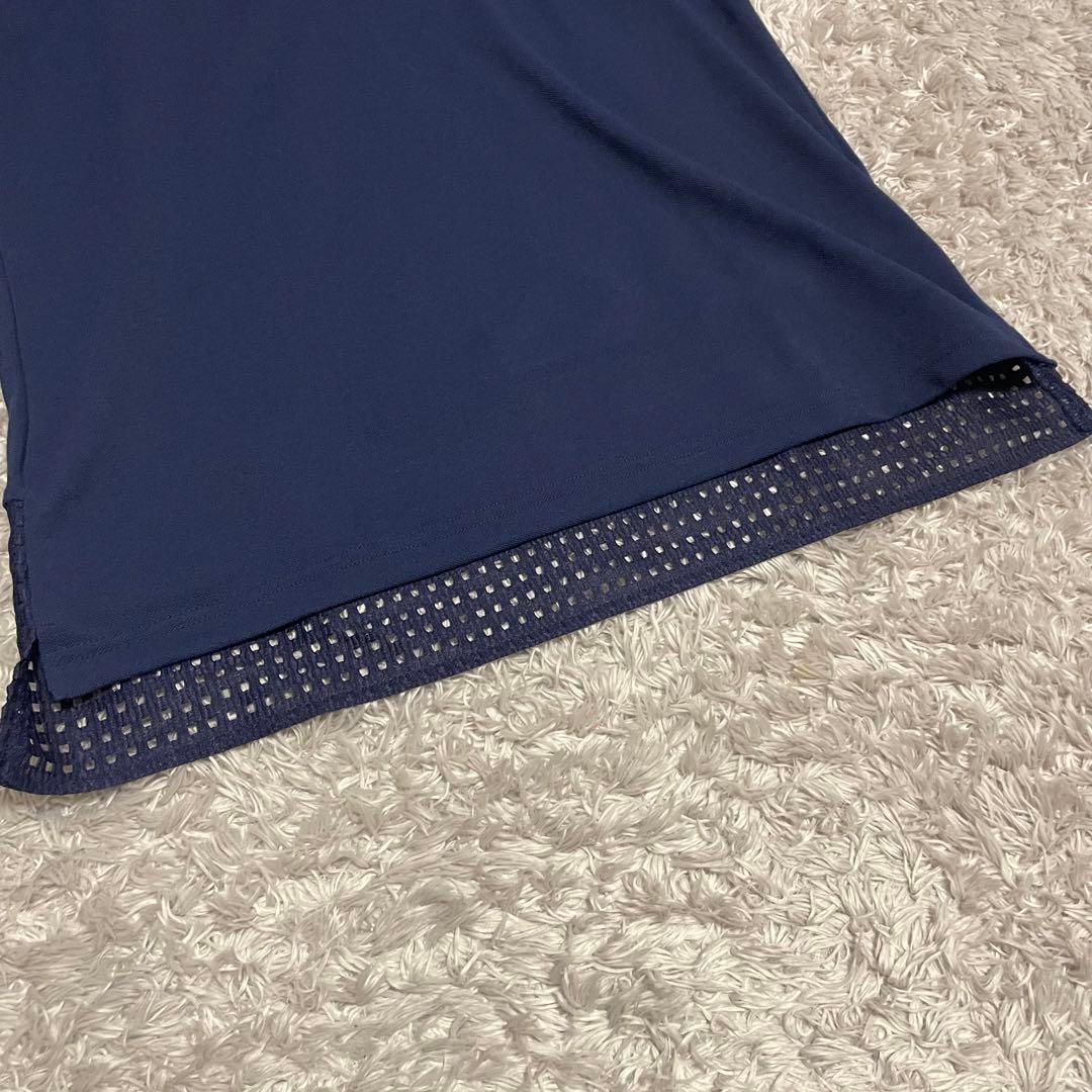 極美品　BEAMS GOLF 襟付き プルオーバー ポロシャツ　サイズM