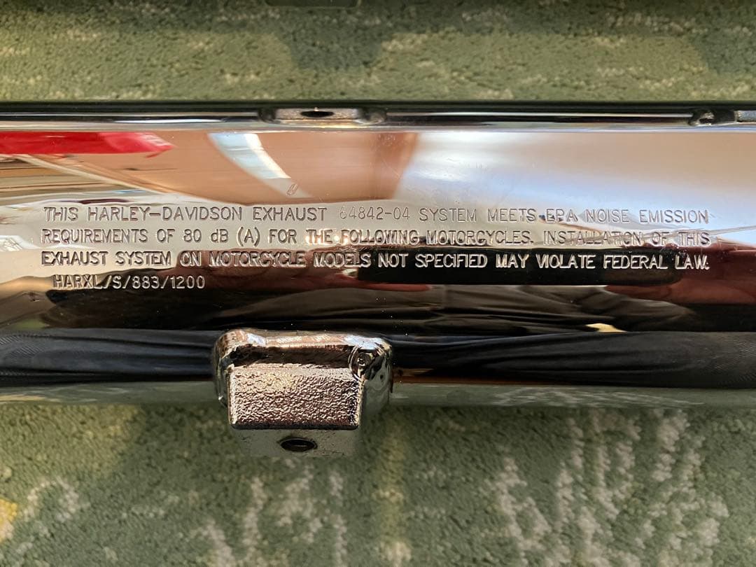 ハーレー スポーツスター xl1200 04〜13 北米 パンチアウト20mm