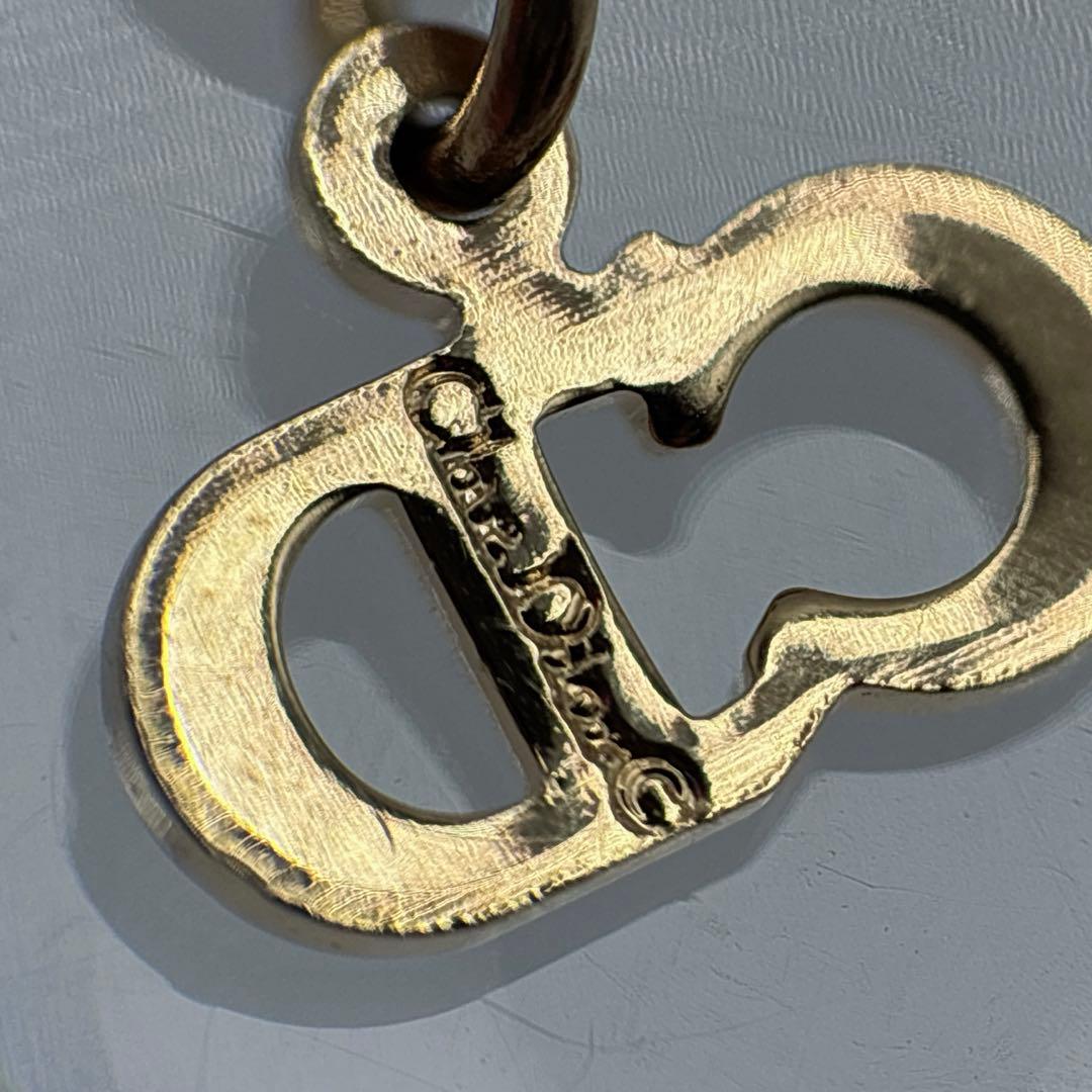 【極美品】 DIOR オールドディオール チェーン ネックレス ラインストーン