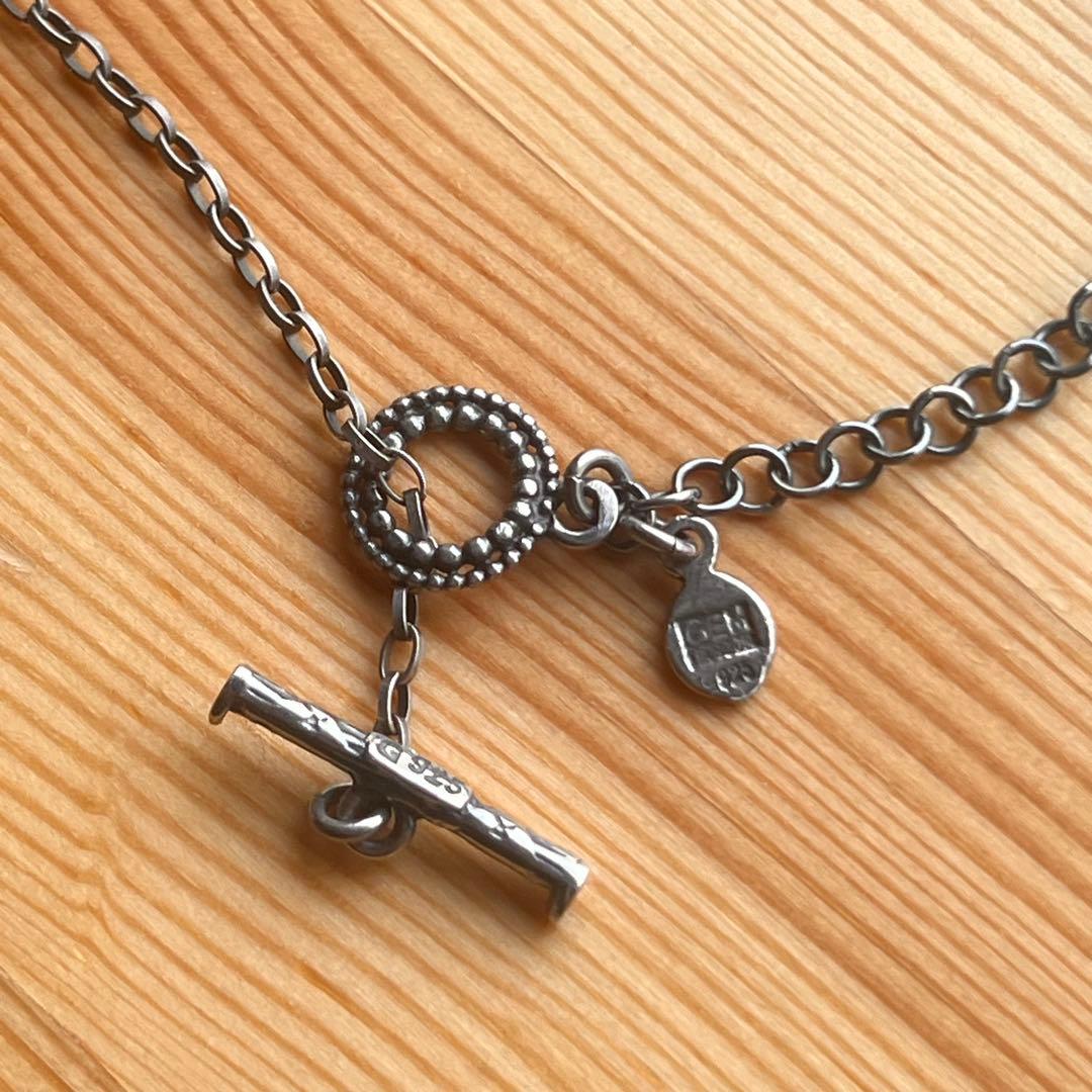 美品 GEM KINGDOM ネックレス シェル ハンドチェーン