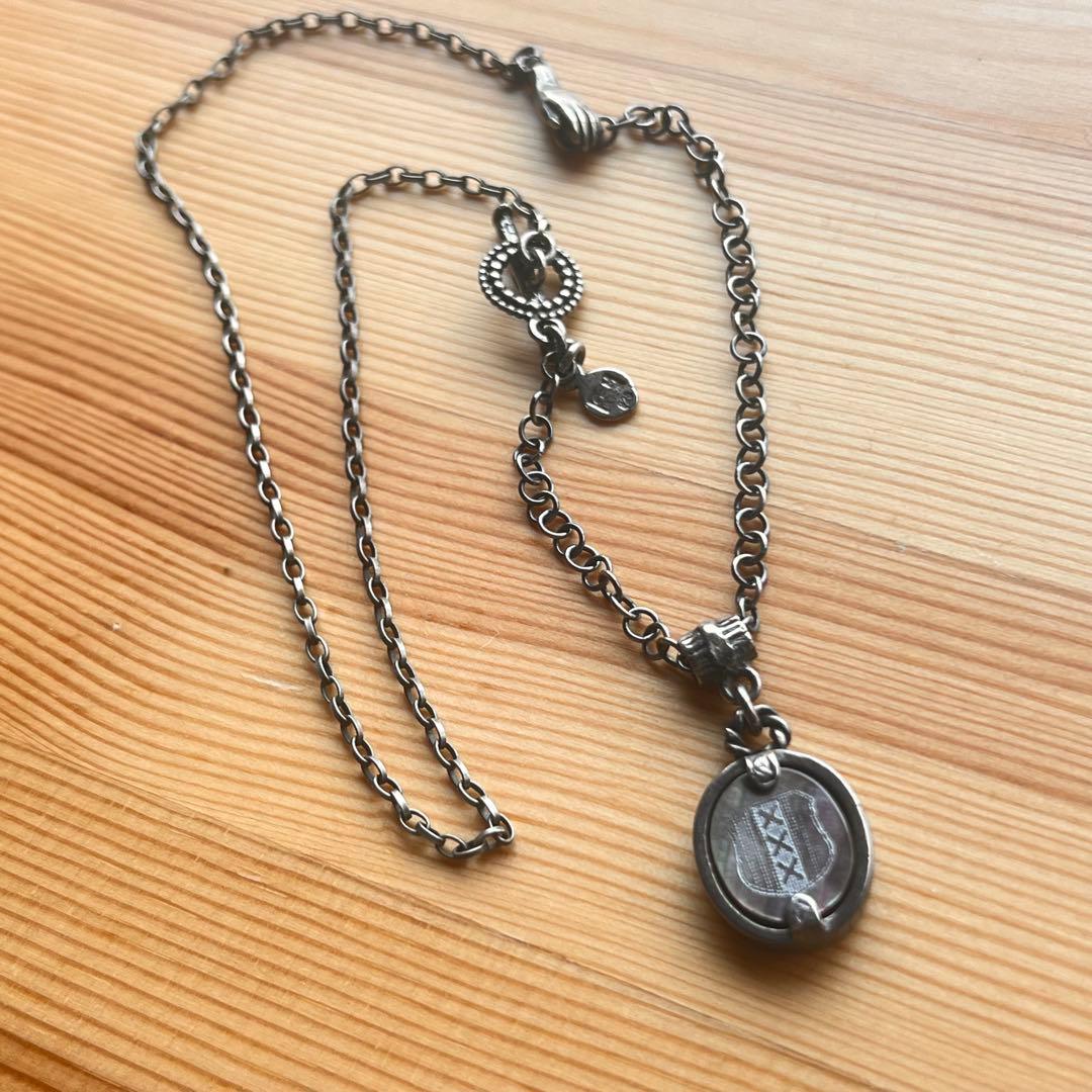 美品 GEM KINGDOM ネックレス シェル ハンドチェーン