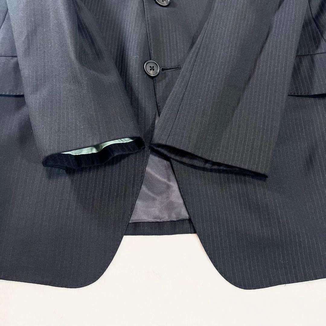 【美品】ポールスミス　メンズスーツ　セットアップ　ストライプ　Ｍ　ロロピアーナ