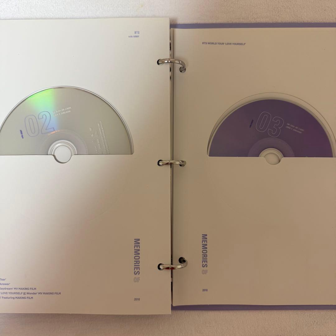 BTS Memories 2018 DVD版 日本語字幕 テヒョントレカ付き V