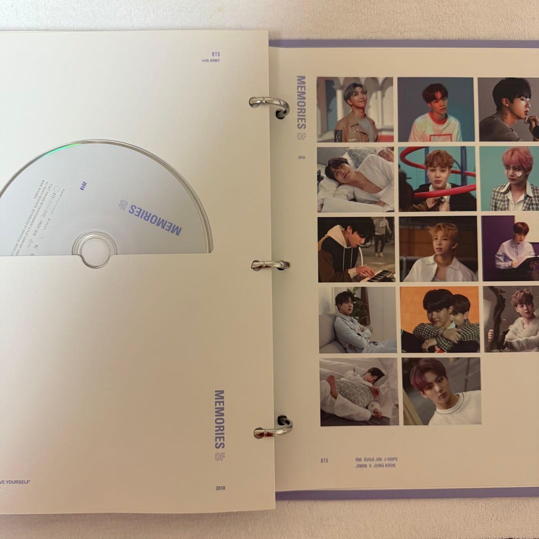 BTS Memories 2018 DVD版 日本語字幕 テヒョントレカ付き V