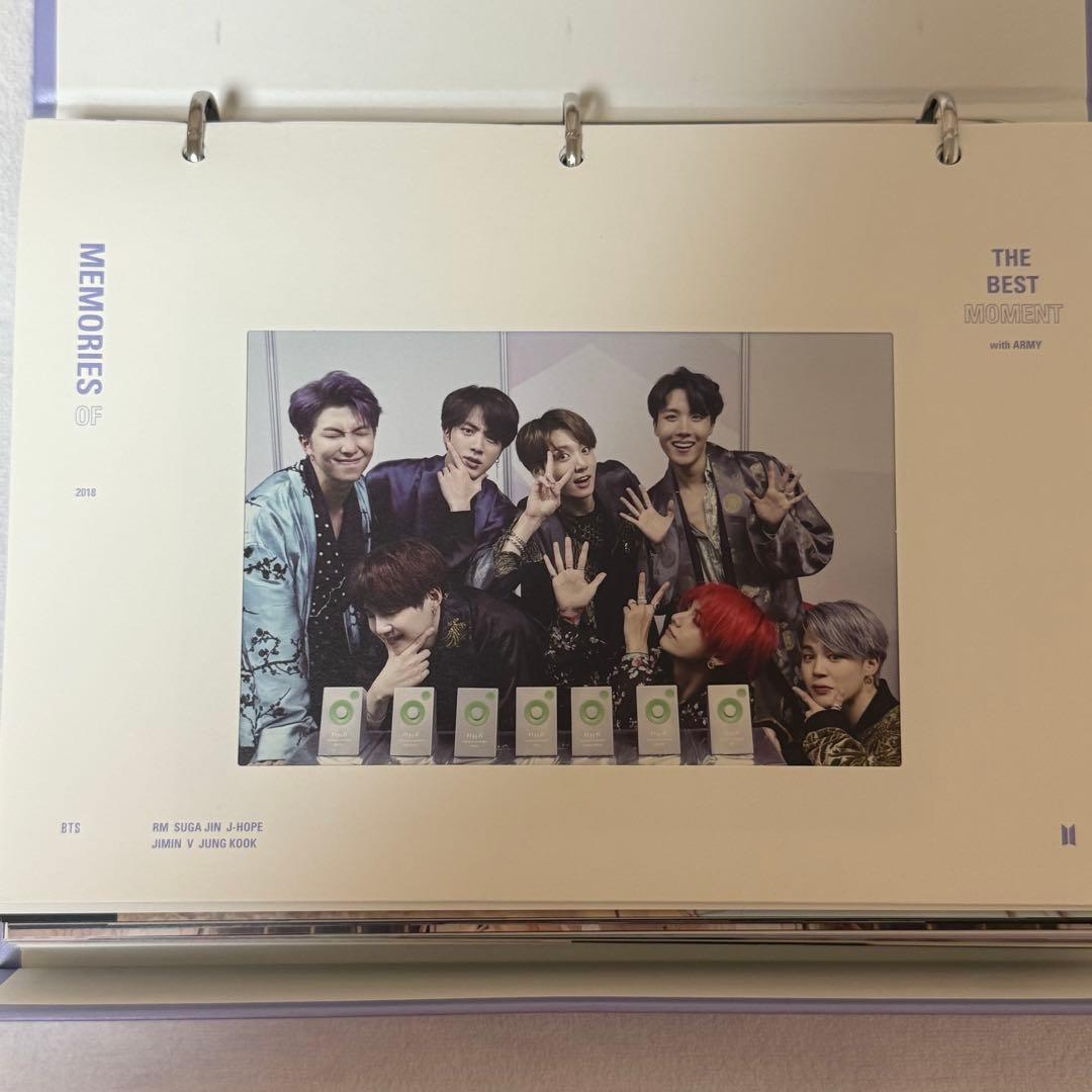 BTS Memories 2018 DVD版 日本語字幕 テヒョントレカ付き V