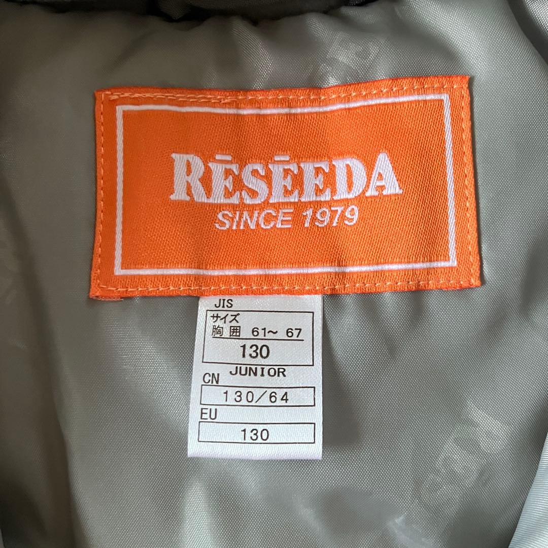 #A1✨新品RESSEDA✨スキー スノボ ウェア 上下 130 女の子 雪遊び