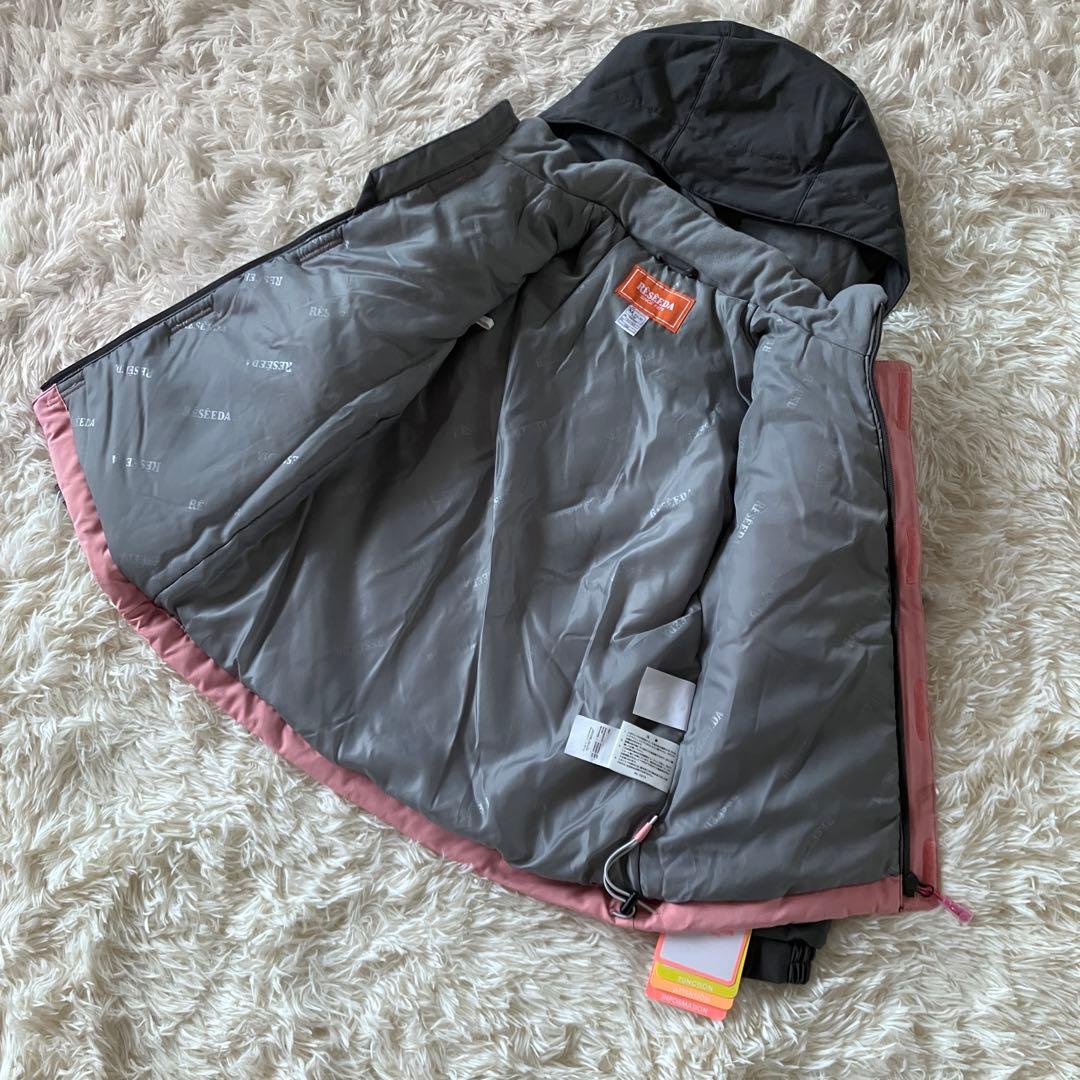 #A1✨新品RESSEDA✨スキー スノボ ウェア 上下 130 女の子 雪遊び