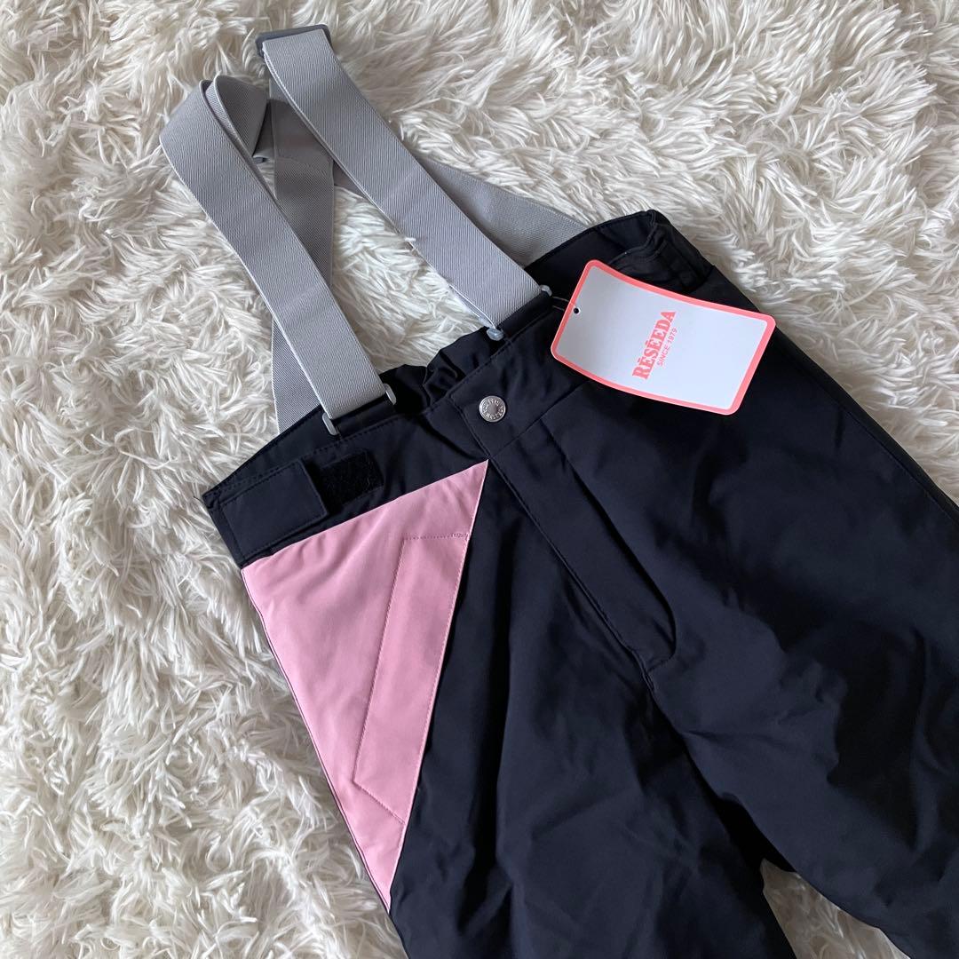 #A1✨新品RESSEDA✨スキー スノボ ウェア 上下 130 女の子 雪遊び