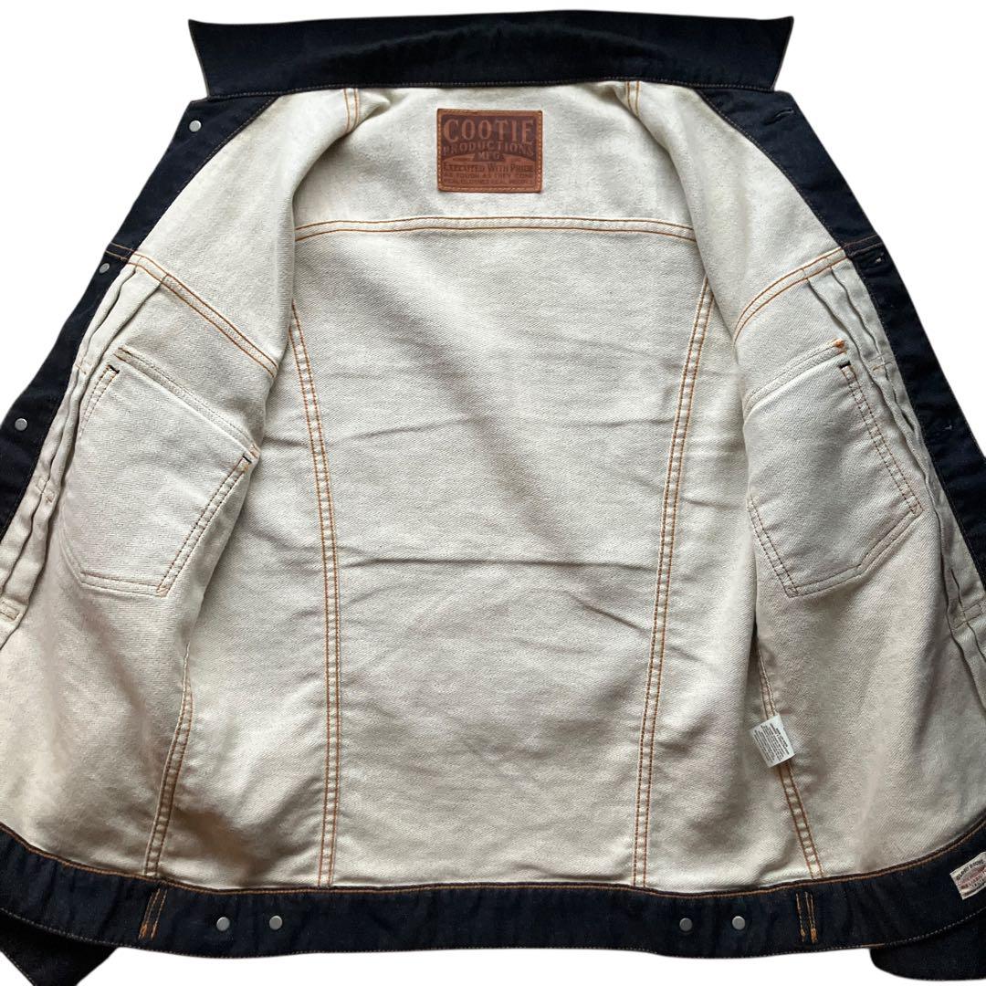 美品 COOTIE 濃紺デニムジャケット ヴィンテージレプリカ オーバーサイズ