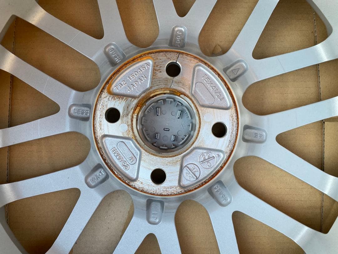 Ｎ-BOXカスタムJF-3純正15インチホイール１本 新車外し