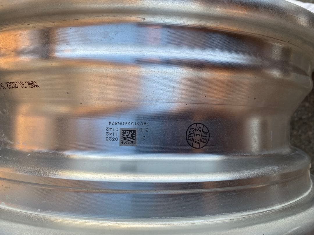 Ｎ-BOXカスタムJF-3純正15インチホイール１本 新車外し