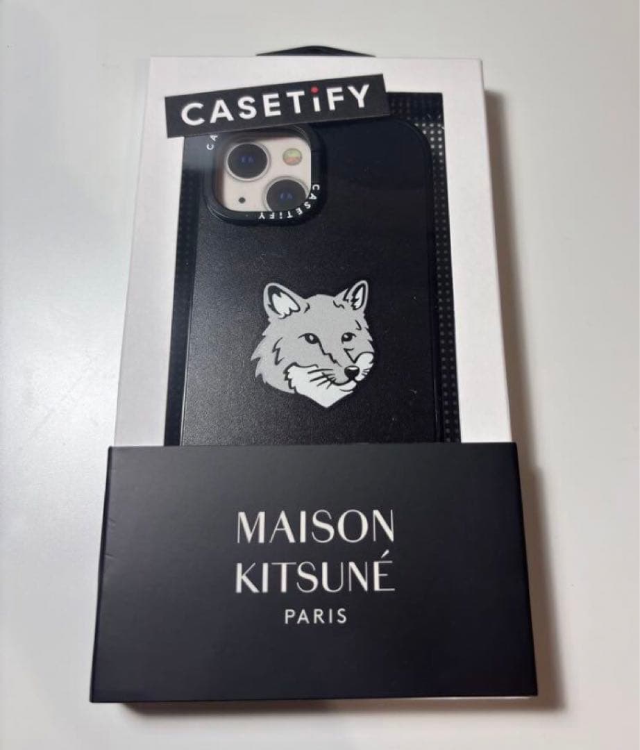 iPhoneアクセサリー casetify iphone15 maison kitsune