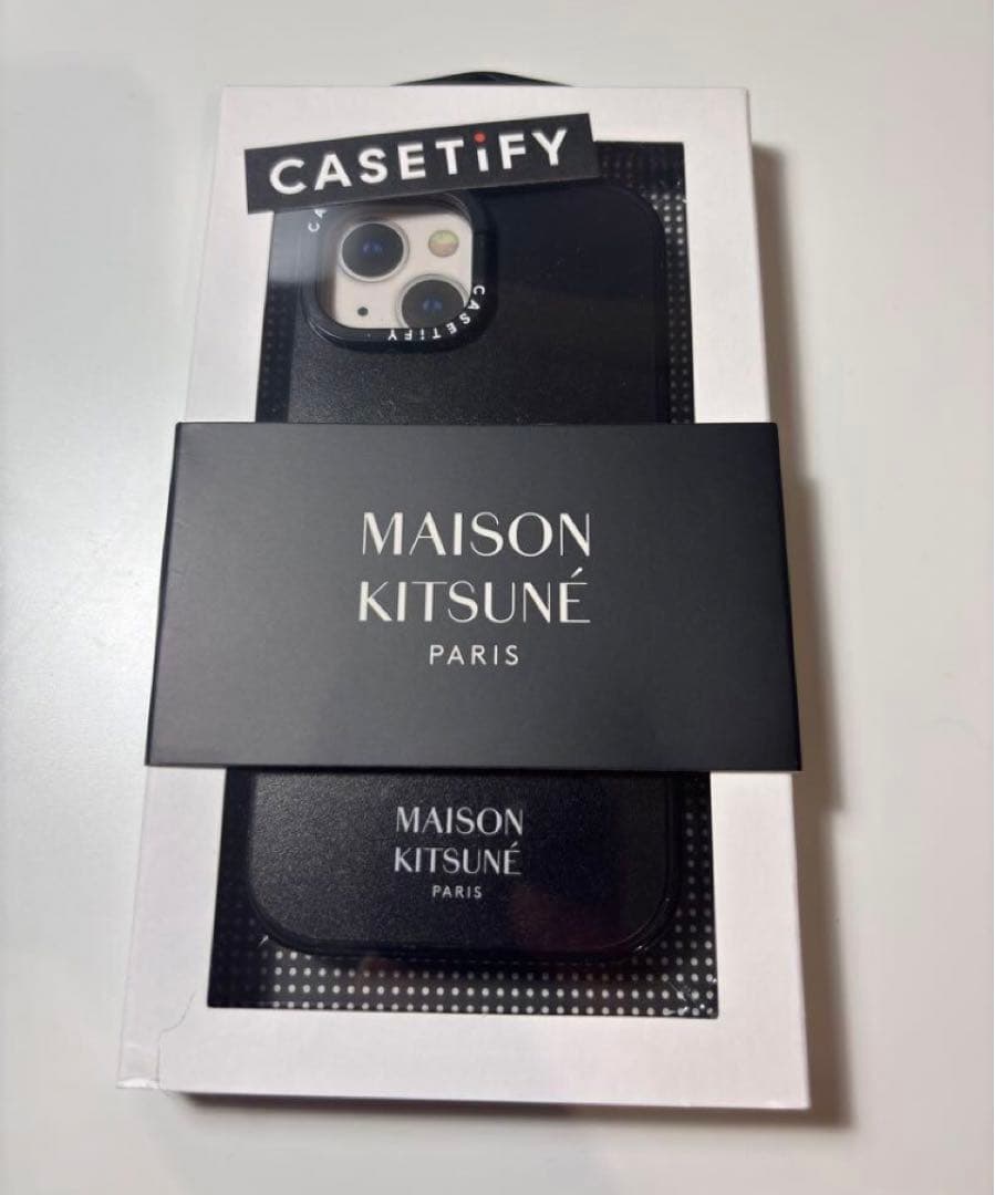 iPhoneアクセサリー casetify iphone15 maison kitsune