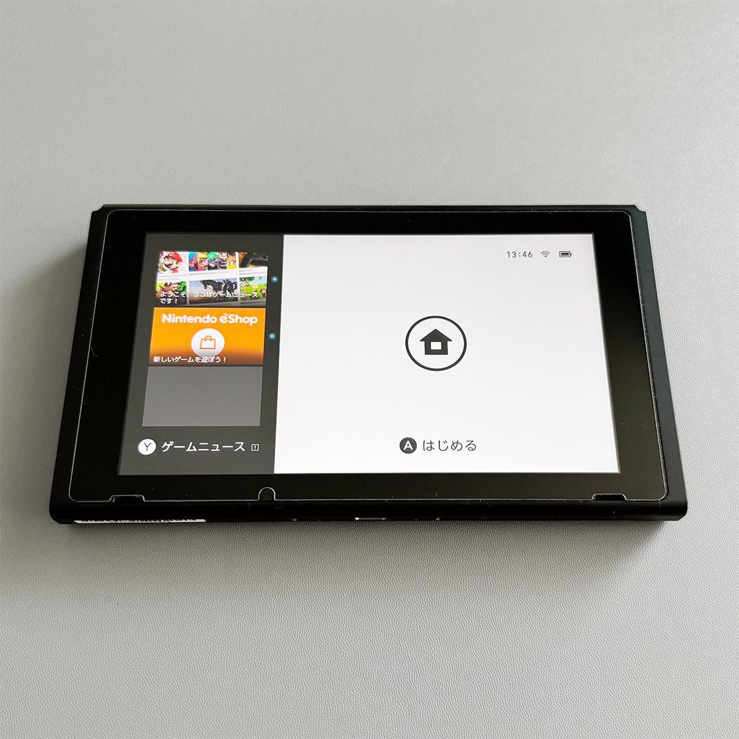 Nintendo Switch(バッテリー強化版) 本体グレー＋ソフト2本