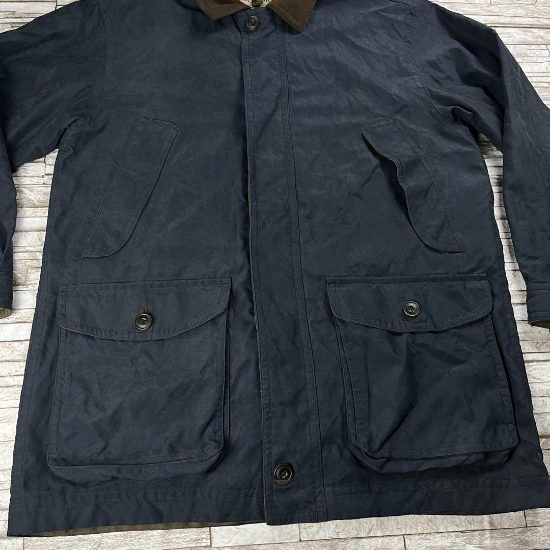 L.L.Bean ハンティングジャケット ロングコート ネイビー L