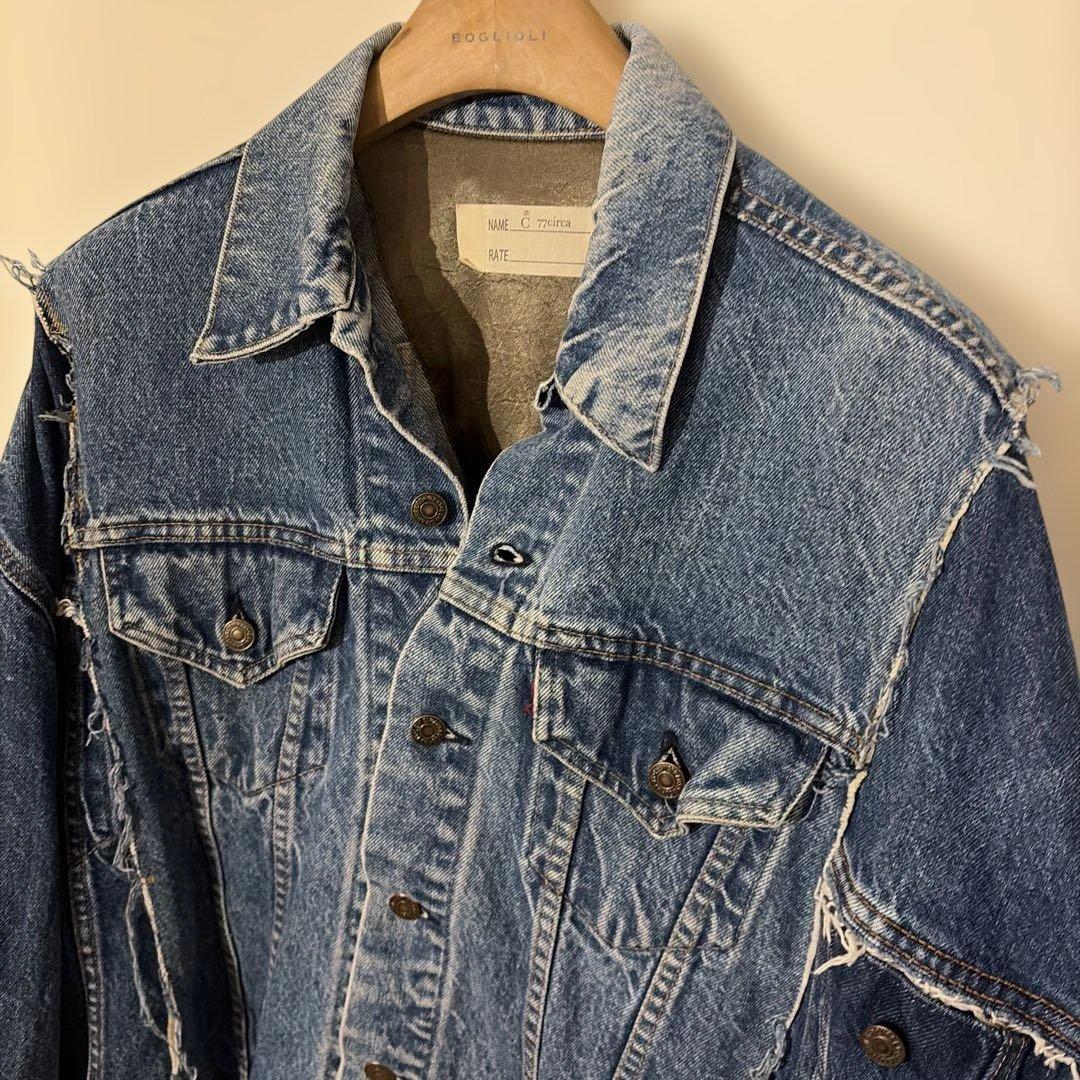 77Circa USA製Levi's 再構築 リメイク　デニムジャケット