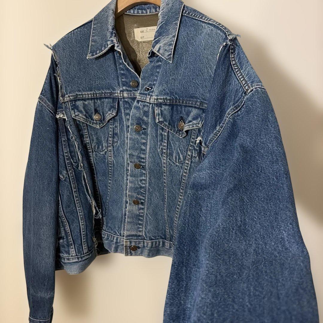 77Circa USA製Levi's 再構築 リメイク　デニムジャケット
