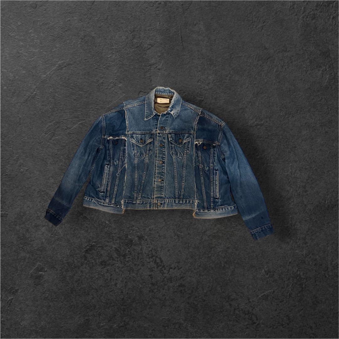 77Circa USA製Levi's 再構築 リメイク　デニムジャケット
