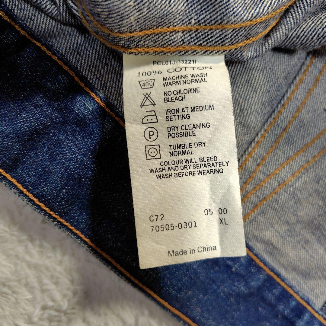 ✨00s！XL！濃紺！✨ LEVI'S 70505 デニムジャケット