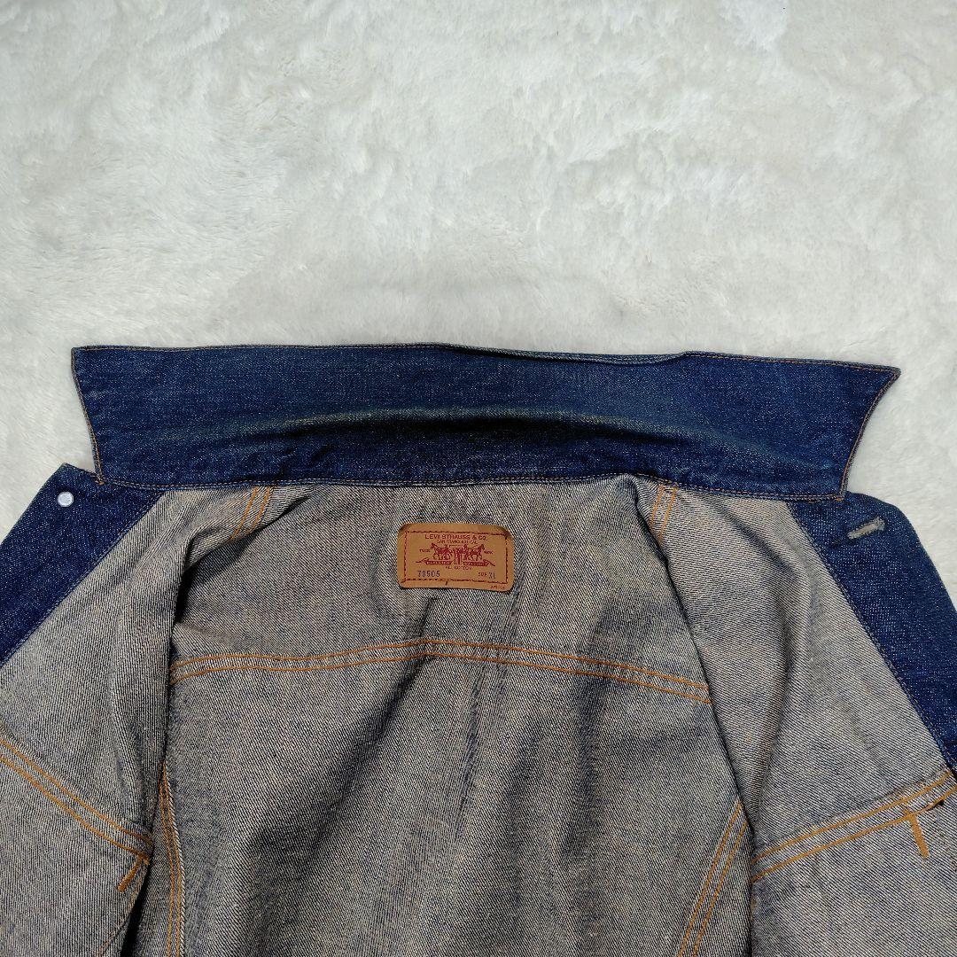 ✨00s！XL！濃紺！✨ LEVI'S 70505 デニムジャケット
