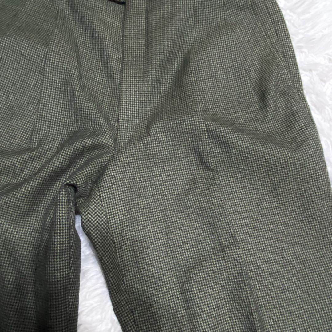 イヴサンローラン・スーツセットアップ・スリーピース・3ボタン・グリーン・M相当
