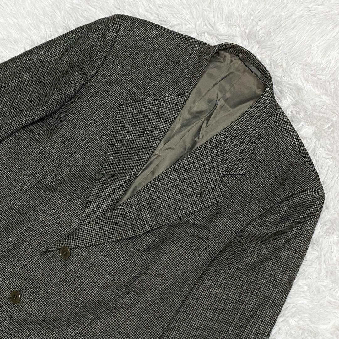 イヴサンローラン・スーツセットアップ・スリーピース・3ボタン・グリーン・M相当