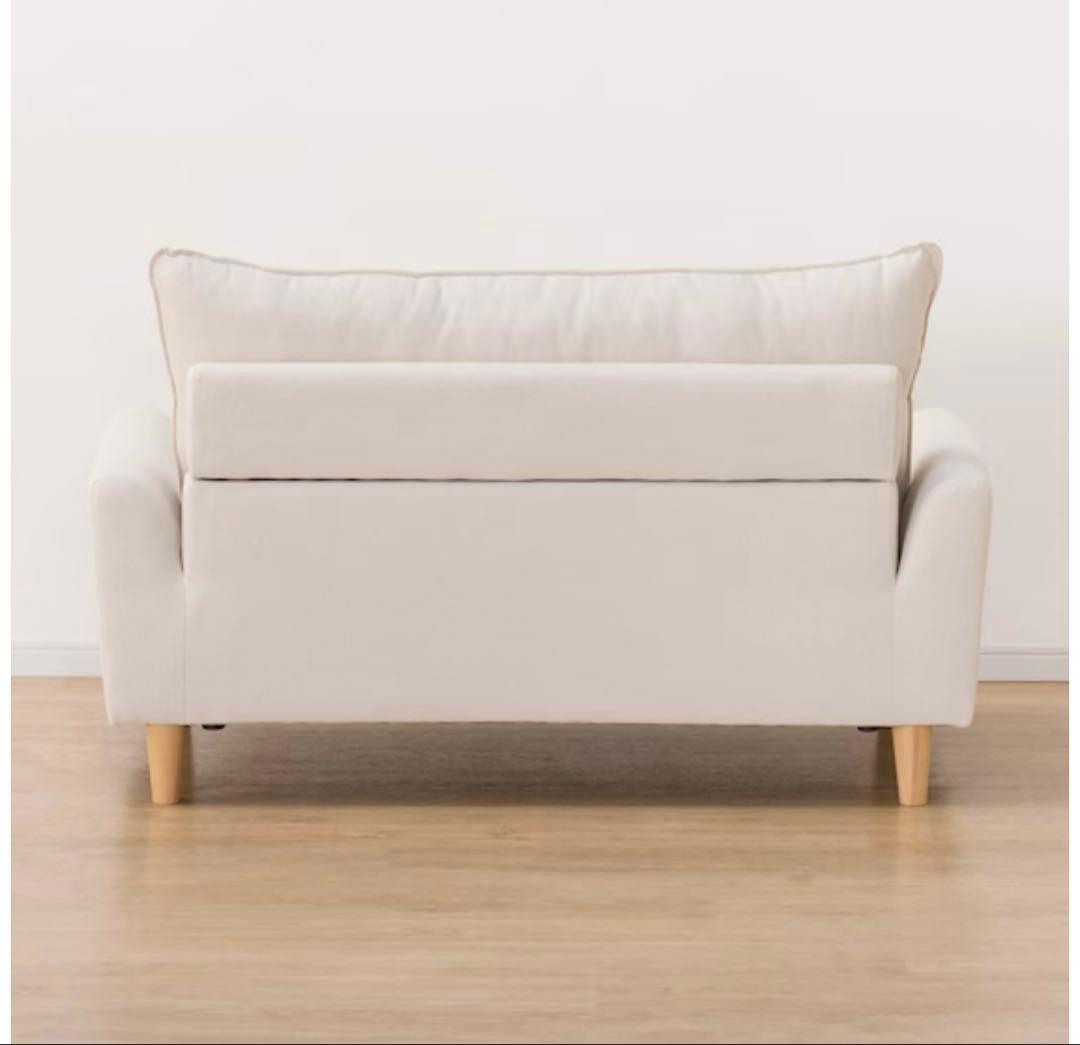 ニトリ ローソファにもなるコンパクトソファ(Nパック4BE) ベージュ