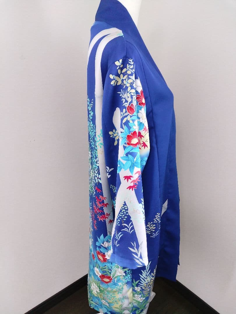 マヨネーズです。 着物リメイク 振袖ロングコート