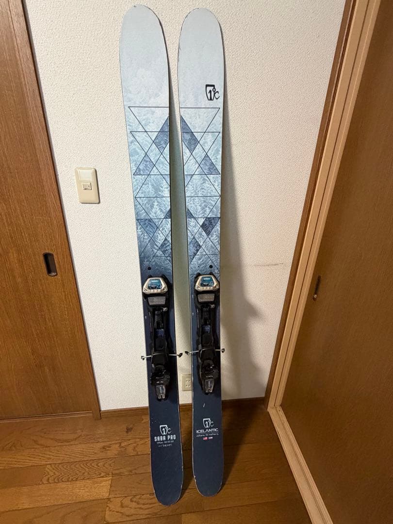 ICELANTIC SAVAPRO 177cm コールテックスキーシール付き！