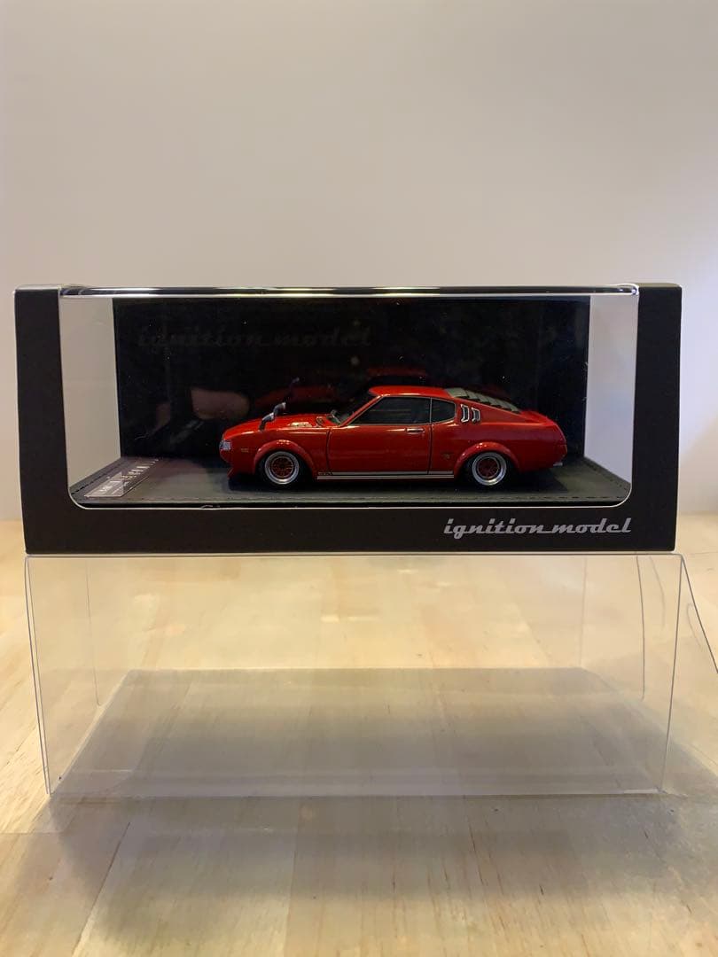 イグニッションモデル　1/43セリカ　2000GT LB RA25 レッド