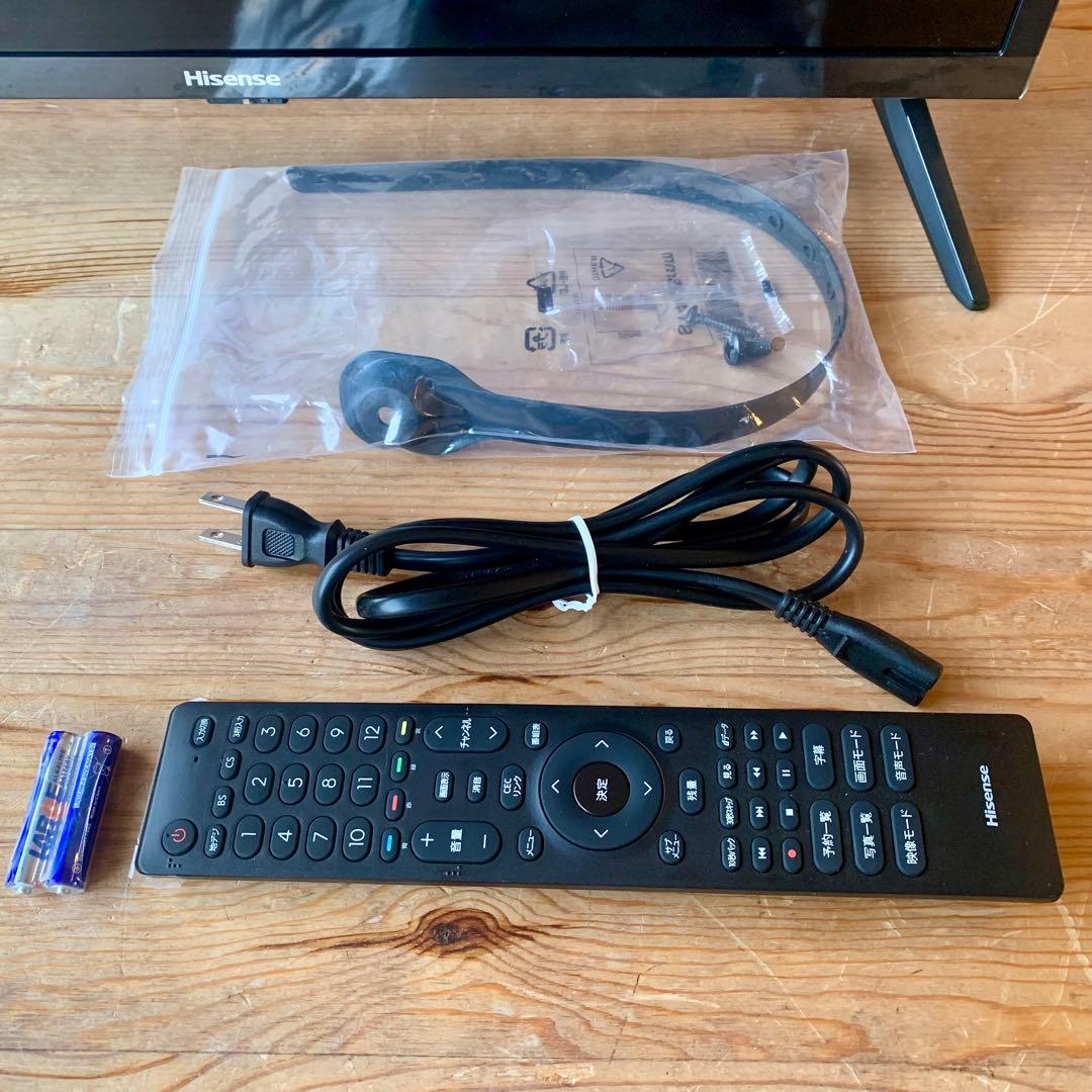 【美品】液晶テレビ　ハイセンス　24型　22年製　24A30H